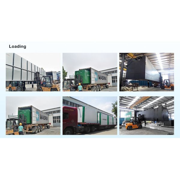 Подводная установка по очистке сточных вод MBR