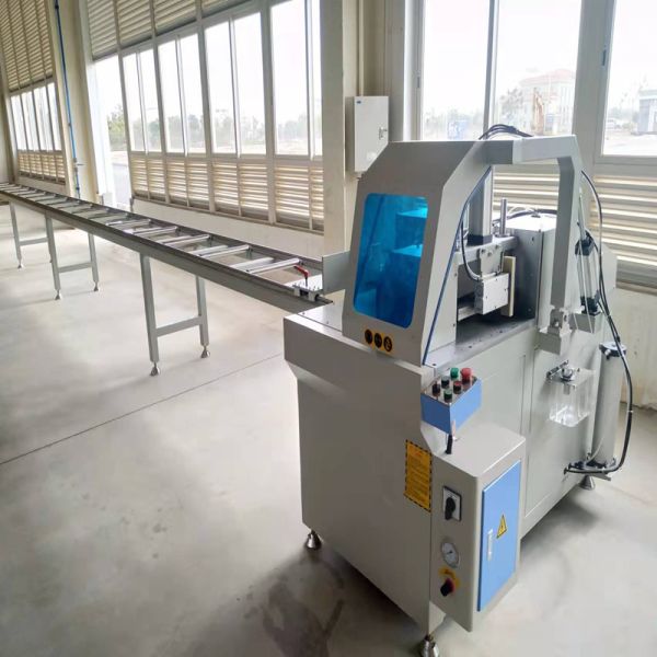 Aluminium machinery shop automatic Automobile industry cnc cut single head aluminum cutting machine 90 degree for led li