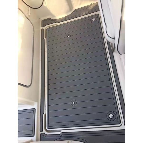 190mm*5mm*25m Cerradura interna impermeable de teca sintética de cubierta marina PVC de piso compuesto