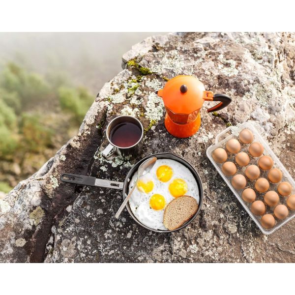 Clear Plastic Egg Holder For Refrigerator, Stackable Egg Storage Trays With Lid & Handles, Plastic Egg Box Carrier 4 Pack, BPA-Free Egg Storage Container For 18 Eggs