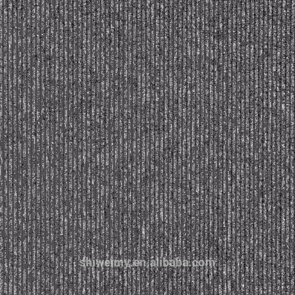 New thin level loop pile mixed colors striped Polypropylene carpet tile