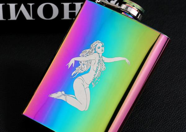 Seven Color Stainless Steel Household Items Portable Outdoor Hip Flask