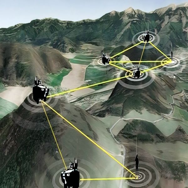 ZKMANET3451 1300-1500MHz 28Mbps COB Antenna 4W Drone Telemetry Data Link For Long Range Video Transmission_475g