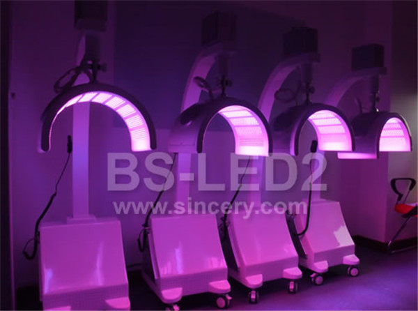 415nm wavelength purple light PDT LED light therapy machine for acne treatment