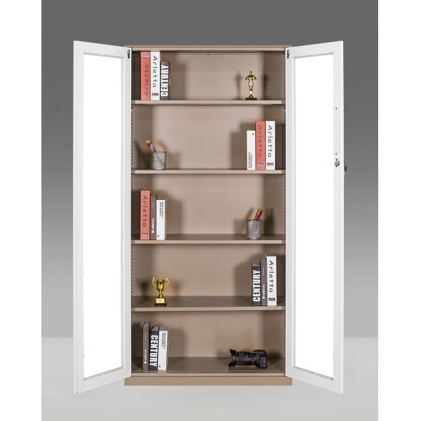 Glass Door Lockable Filing Cabinets