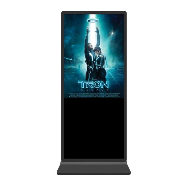 Windows Touch Screen Digital Signage / Floor Standing 55 Inch Kiosk Advertising