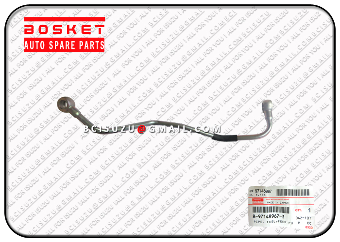 Автомобильные детали 8971489673 Isuzu NPR 4HE1 8-97148967-3 труба от насоса питания топливом к фильтру топлива