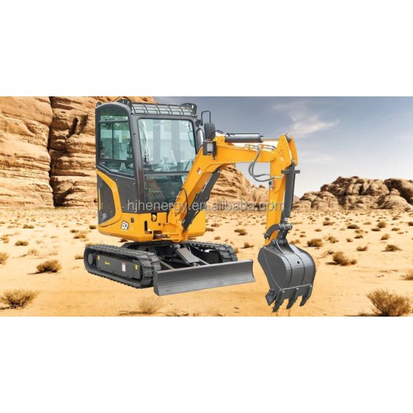 Side Swing Mini Excavator Xn28 Micro Digger 2640kg Crawler Excavator 0.05cbm Tracked Bucket Excavator