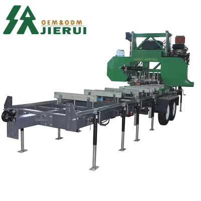 2024 JIERUI CNC Automatic Log Portable Wood Bandsaw Sawmill Band Saw Machines with CE