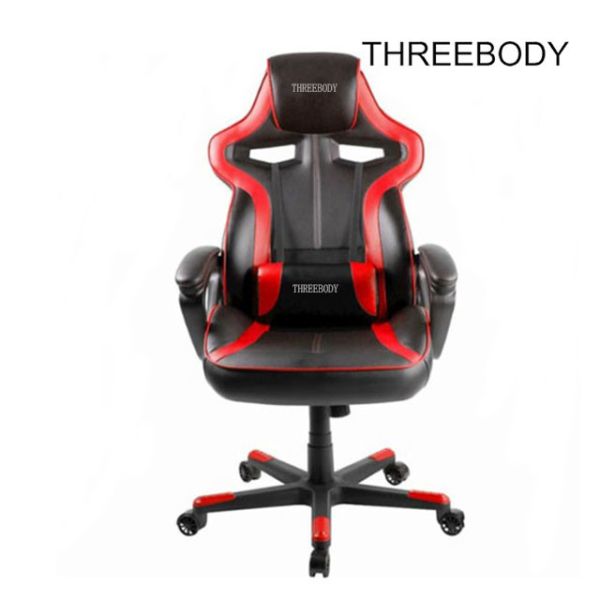 High Density Foam Red And Black Gaming Chair , Durable Racing Seat Office Chair