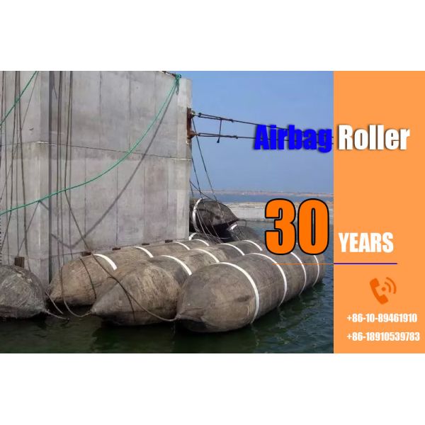 Rodillo de airbag industrial de 4m x 6m para soporte de carga masiva con superficie antideslizante