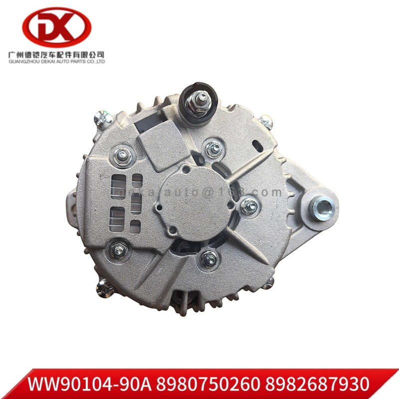 Alternator 24V 80A 8980750260 8982687930 8 98075026 0 8 98268793 0  for ISUZU 700P 4HK1 Truck Parts