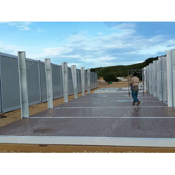 Prefab Internal Flat Pack Shipping Container Office Q235 Galvanized Steel Dustproof