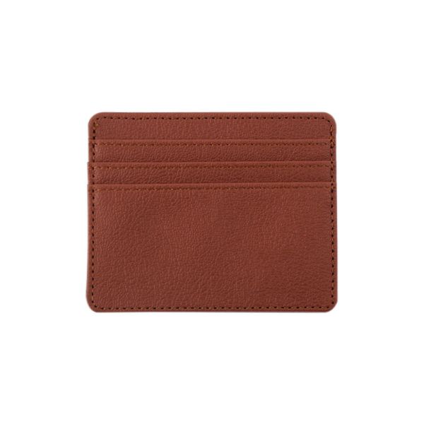 Lightweight High End PU Leather Card Case With Multiple Compartments Women Men Use