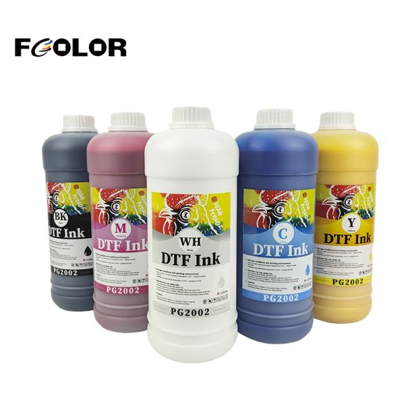 FCOLOR Hot Transfer Pet Film Inkjet Printing DTF Ink for L1800 DX5 Dx4 Xp600 4720 Dtf Printer