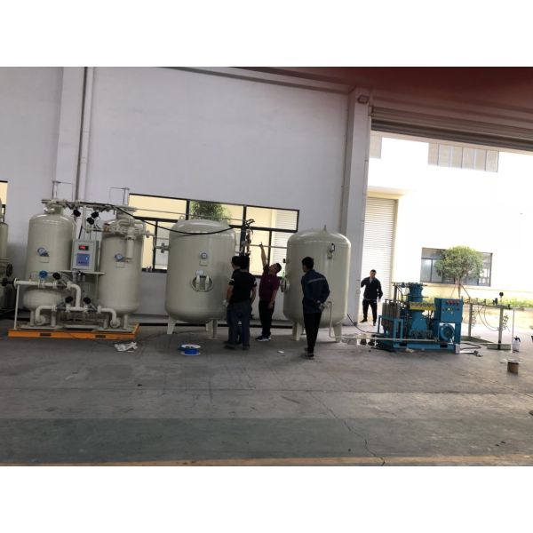 High Purity Gas Air Separation Plant , Automatic Running Oxygen Plant