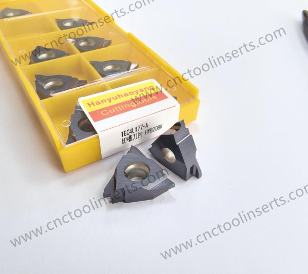 TGC4L177-A / TGC4L177-B Insert de rainure non standard avec option de personnalisation et revêtement HYB208K