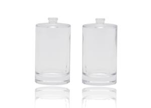 O pulverizador de perfume de vidro da forma redonda engarrafa 50ml com a pressão