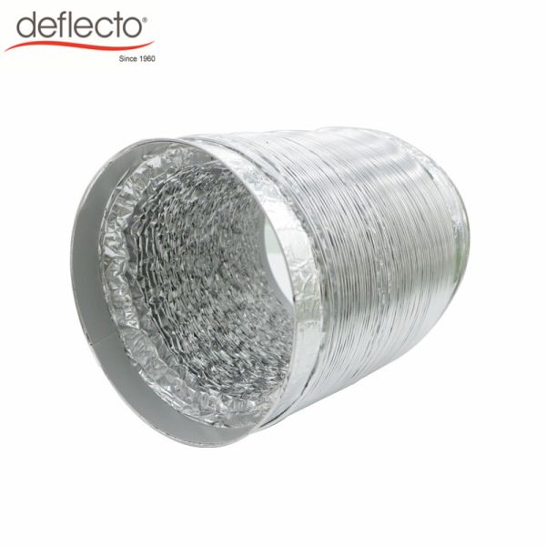 HVAC Parts Flexible Aluminum Air Duct Paster Connector Air Duct 4'' 100 MM 32 Ft