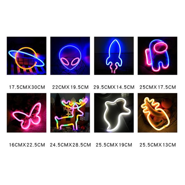 3500K Personalised Wedding Neon Sign IP20 Happily Ever After Neon Sign