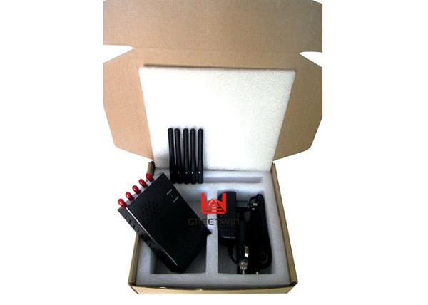 Inibidor do sinal do telefone celular, jammer portátil Lojack 173MHz do telefone celular