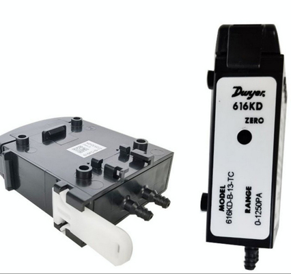 Dwyer Series 616KD Micro Differential Pressure Transmitter with One-Touch Calibration and 4-20 mA Output for ±0.25% FS Accuracy