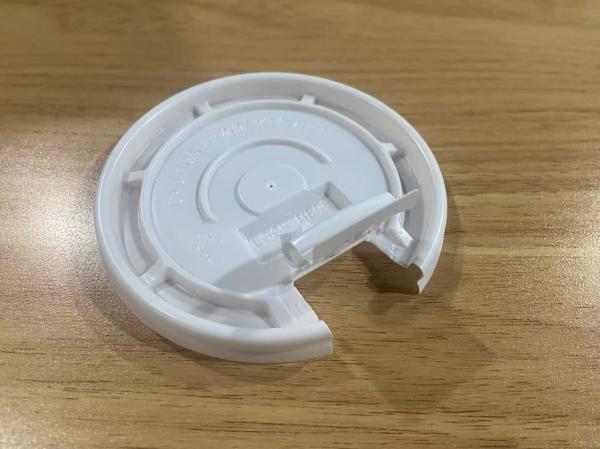 白い原型硬質PE蓋 手に裂けるプラスチックPE蓋