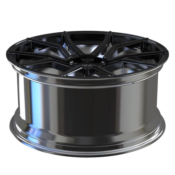 Range Rover Autobiography 2023 Custom 1-PC Forged Rims 20x9.5 Polished And Black Face