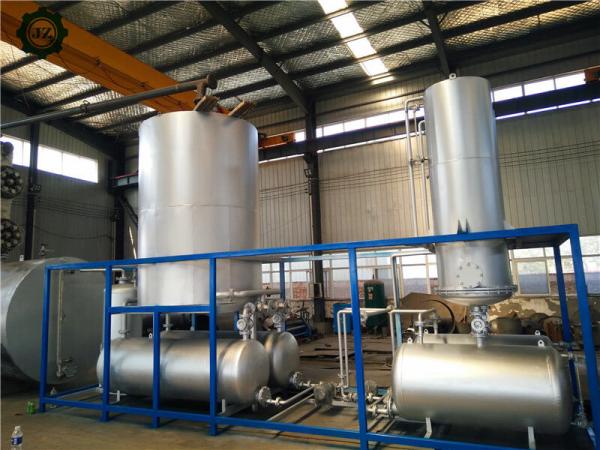 Destilação do óleo da pirólise do pneu do desperdício de 10TPD 15TPD 20TPD à planta de refinaria de petróleo diesel
