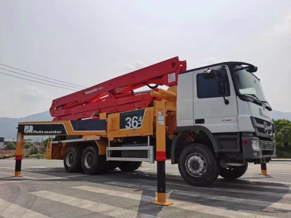 caminhão da bomba de 36M Putzmeister Used Concrete para o crescimento concreto da venda