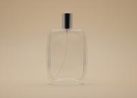 garrafa cosmética do pulverizador 100ml, impressão de tela de seda de garrafa de perfume do retângulo