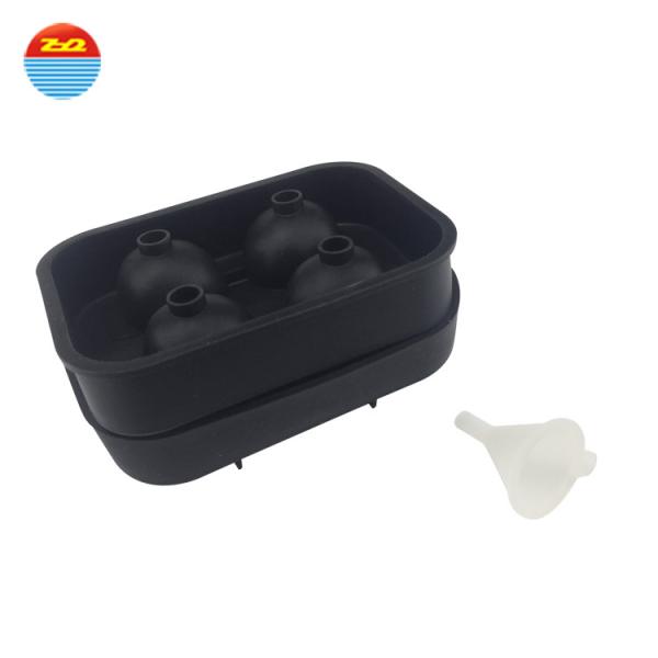 Non - Toxic Silicone Novelty Ice Cube Trays Baby Food Freezer Storage Tray