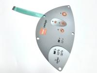 EL Commutateur tactile poly résistif rétroéclairé personnalisé pour appareils électroménagers