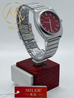 OEM Buen precio Reloj de muñeca de cuarzo de acero inoxidable Reloj de banda para hombres