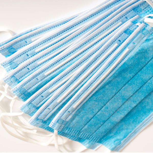 Health Care Disposable Face Mask / Surgical Adult Disposable Earloop Face Mask