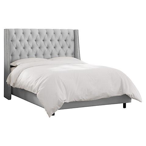 tufted hotel chesterfield high back designer  french style antique king upholstered bed beds headboard