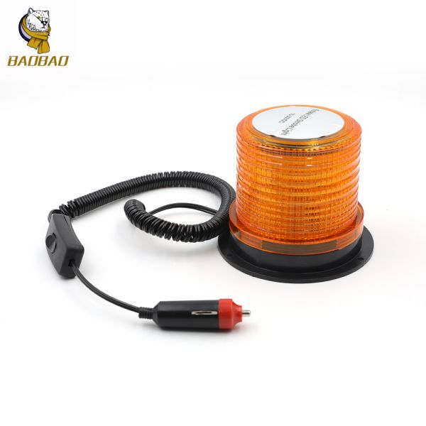 Red Blue White Yellow Flash 12V Truck LED Work Light Spotlight
