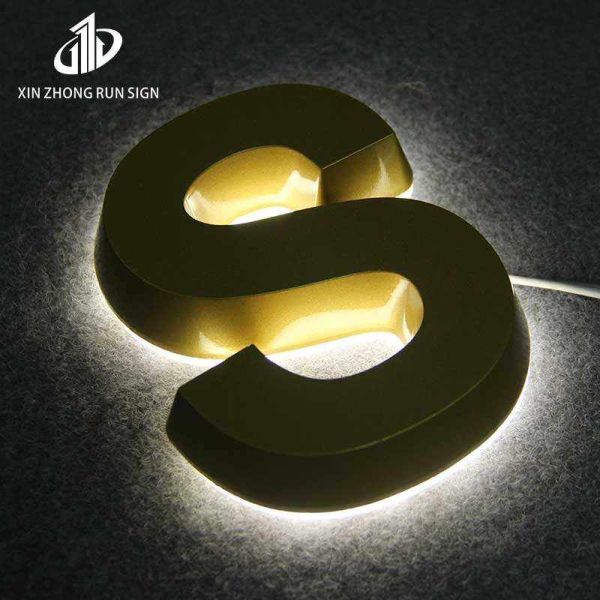 Customized Stainless Steel/Acrylic Size Led Light Emitting 3d Letter Logo