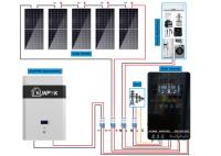 Fora do inversor híbrido do sistema das energias solares da grade para a casa 5Kw 10Kw Eco amigável