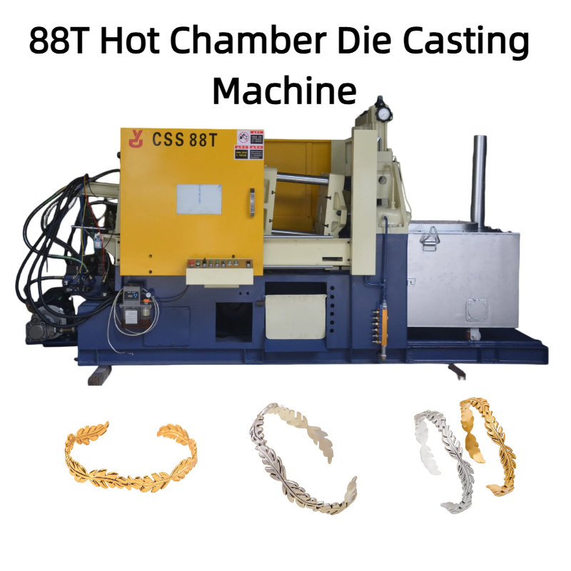 Hot Chamber Die Casting Machine Zinc Alloy Decorative Wrist Cuffs Machine