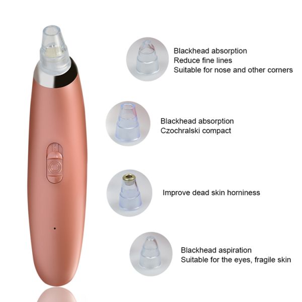 DC 5V Electric Pore Cleanser Blackhead & Acne Remover Rechargeable 2600MAH Battery