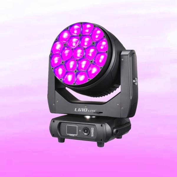 DJ Stage Wash Lighting Bee Eye Moving Head 19x40w RGBW 4in1