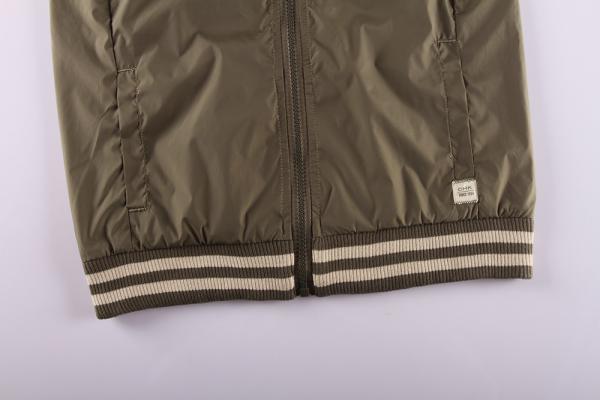 2 Color 100% Polymide Kid'S Bomber Jacket Size 2 - 12