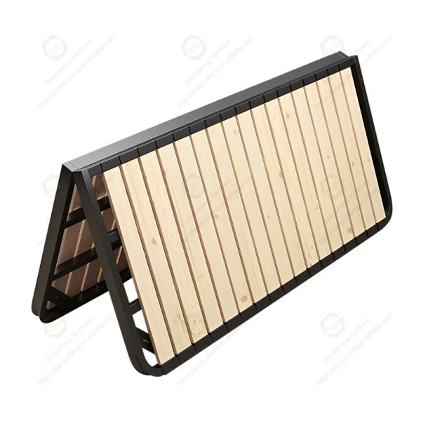 Large Size Foldable Furniture Spare Parts Metal Frame for Double Bed 1.8m Long Tatami Bed Frame