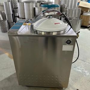 Quick Open Design Auto Drying 3times Pulse Vacuum Vertical Steam Autoclave