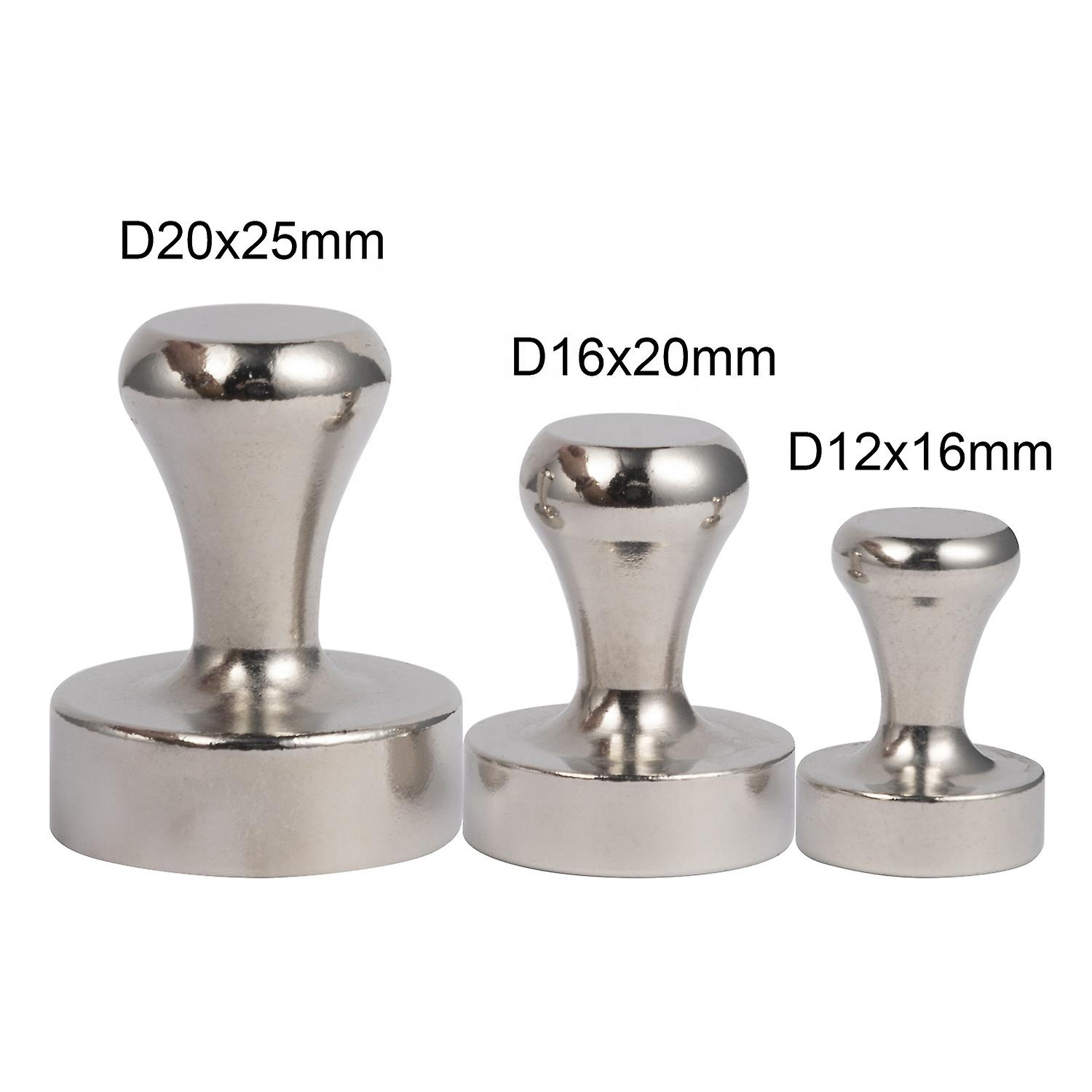 Никелевое покрытие Неодимовое магнитное стальное штиф для офиса и холодильника