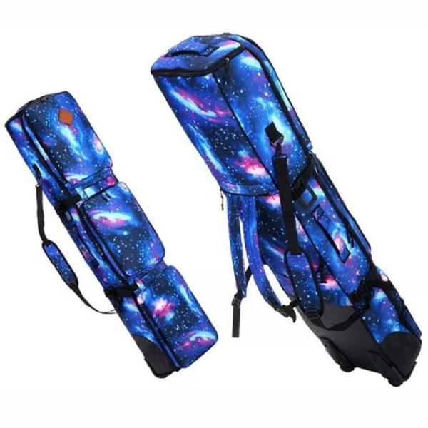 Compartimento independente rodado do saco três da bagagem do Snowboard para Ski Boots
