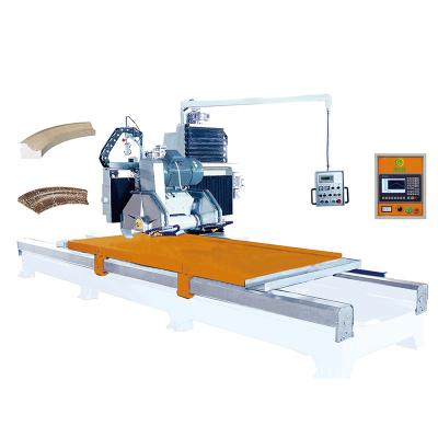 Machine de profilage de bords de pierre industriel PLC CNC Machine de profilage linéaire à haut rendement