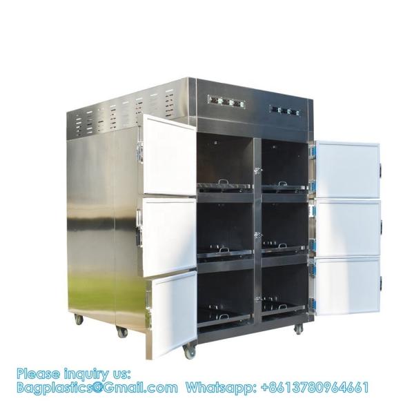 6 Rooms Dead Body Refrigerator Morgue Freezer Mortuary Equipment Morgue Coffin 6 Rooms Dead Body Freezer