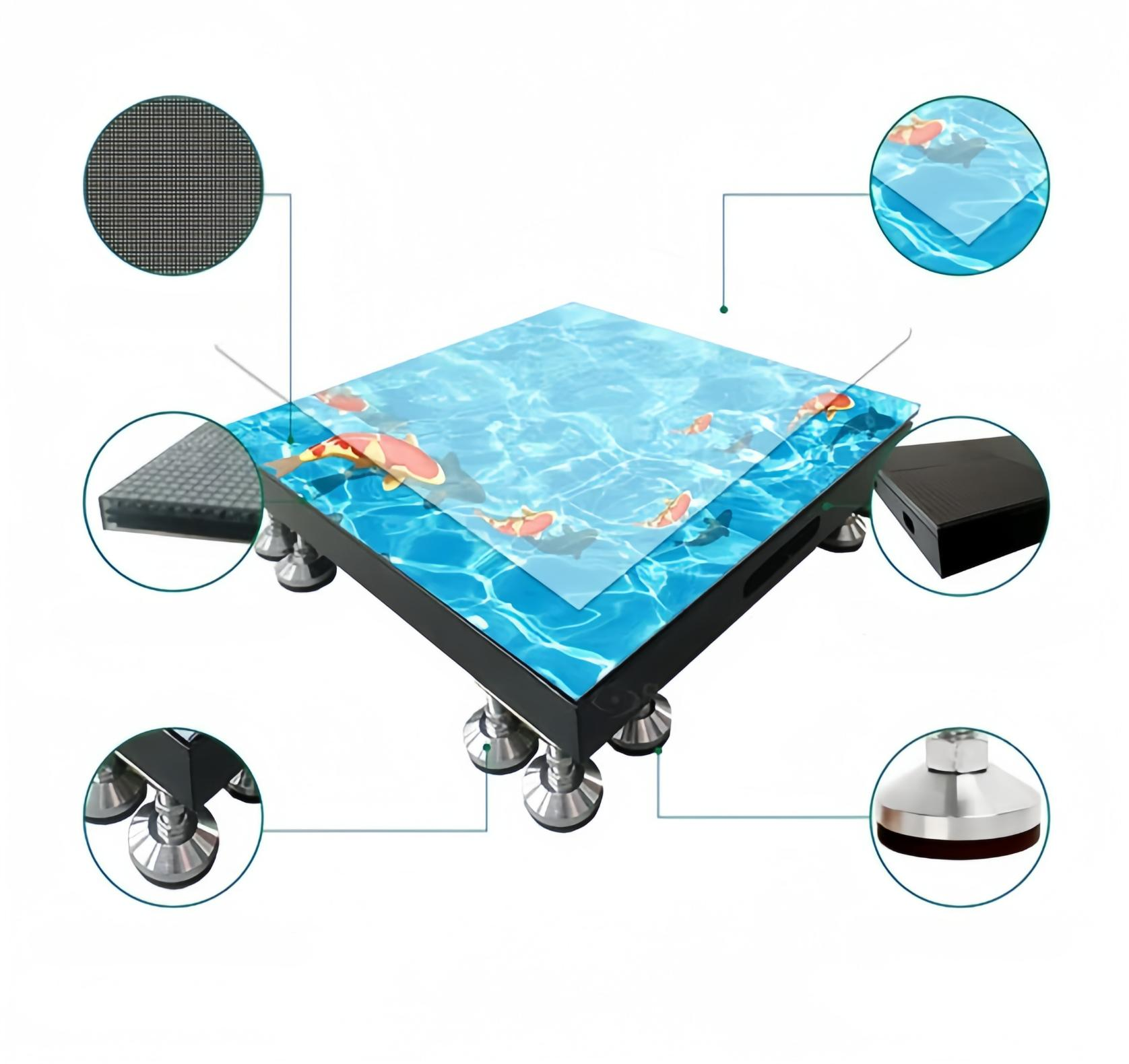Durable Indoor/Outdoor Interactive LED Screen Remote Control / DMX Control